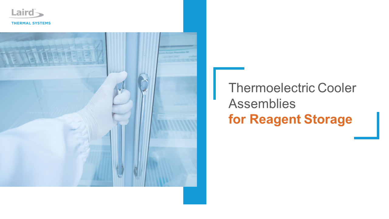 Reagent Storage Presentation