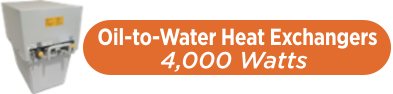 Oil to Water Heat Exchangers Product Map