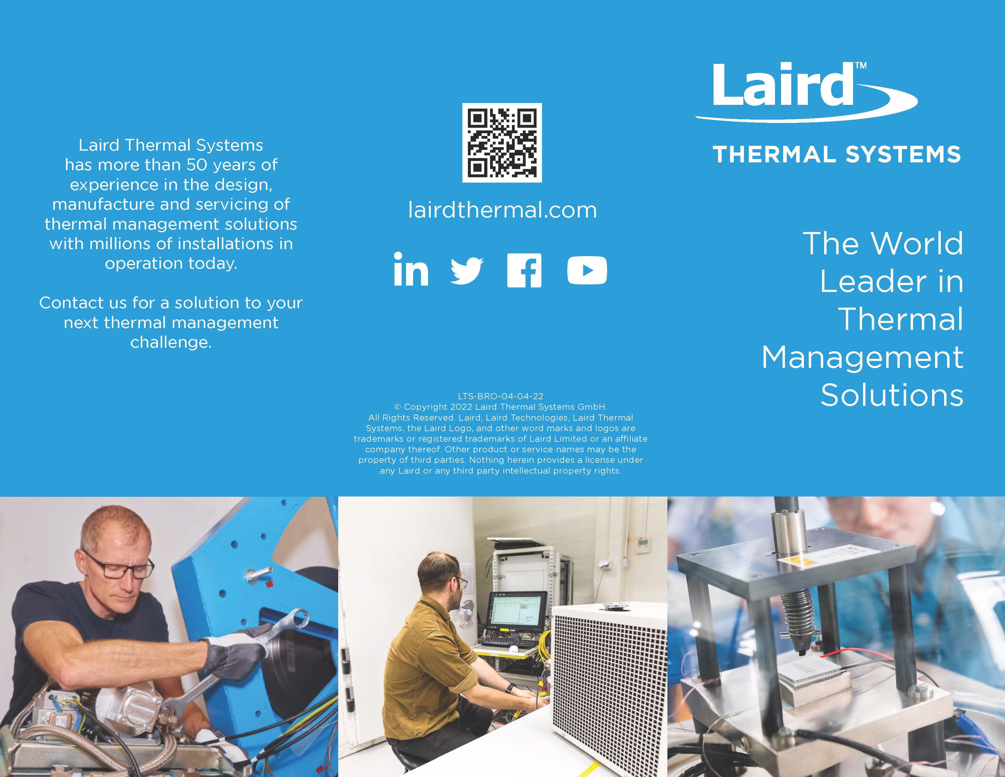 Company Tri-fold Brochure Cover Image