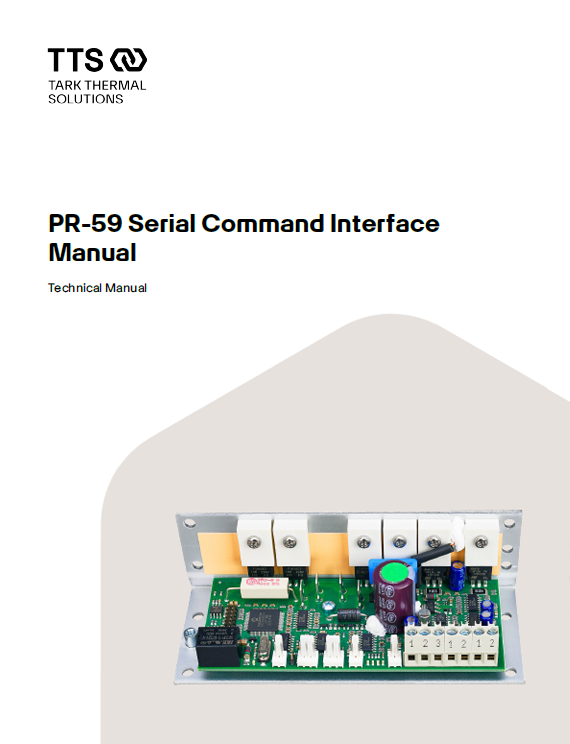 PR59 Technical Interface cover