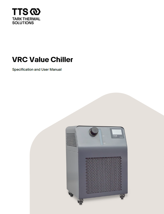 VRC user manual cover