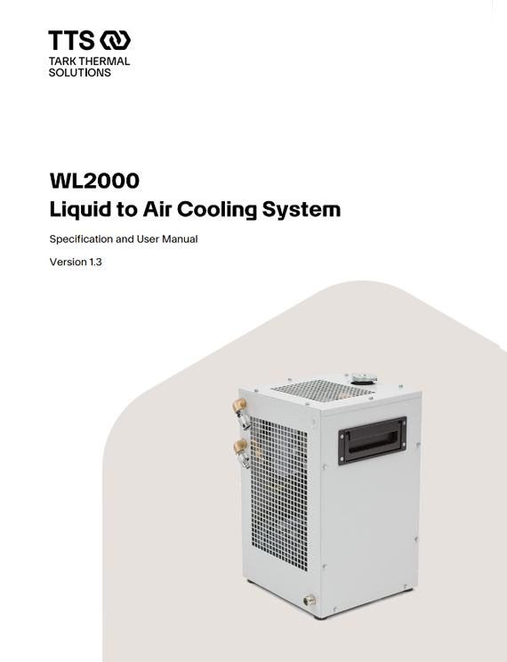 WL2000 user manual cover