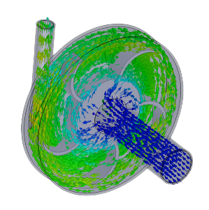 inside centrifugal pump