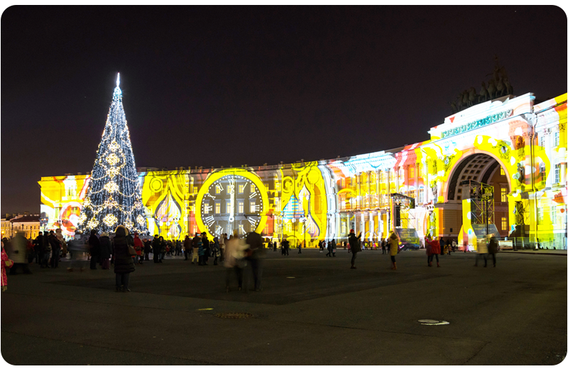 laser projection image