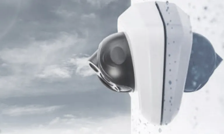camera mounted on wall