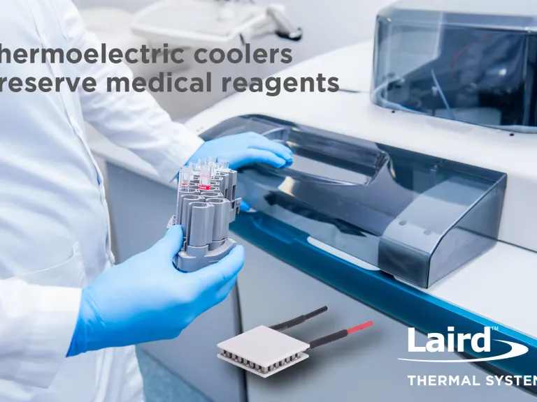 Thermoelectric coolers preserve medical reagents