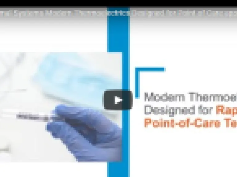 POCT Applications Video Thumbnail