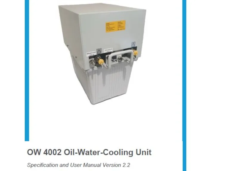 OW4002 Oil Water Cooling Unit