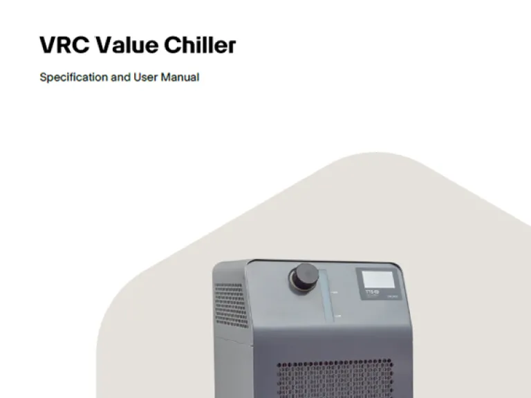VRC user manual cover