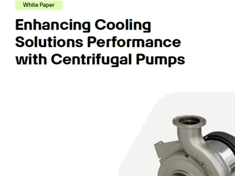 cooling with centrifugal pumps