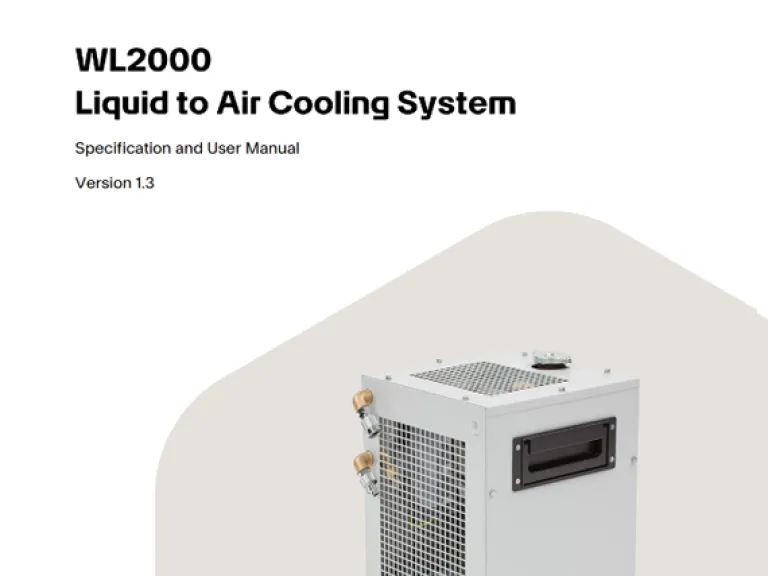 WL2000 user manual cover
