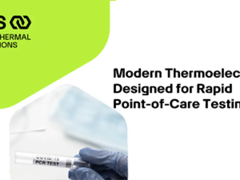 Modern Thermoelectrics Designed for Rapid Point-of-Care presentation thumbnail