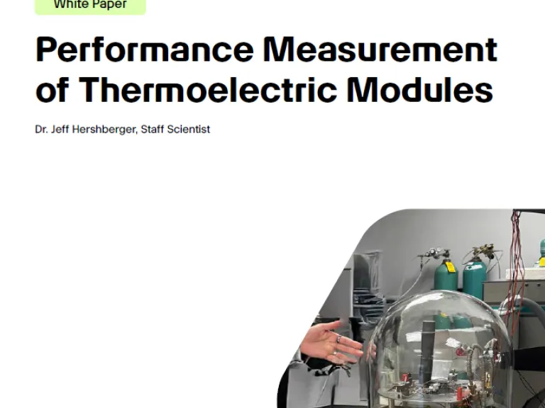 Thermoelectric Cooler (TEC) Performance Measurement