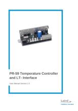 PR-59 and LT User Manual Cover