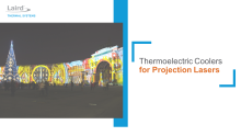Thermoelectric Coolers for Projection Lasers Flipbook Image